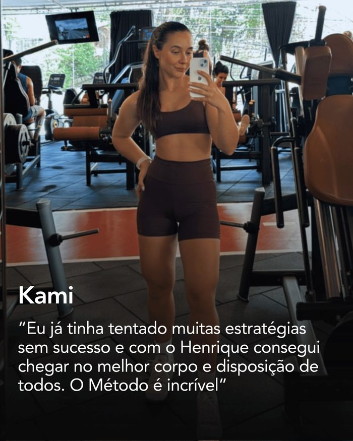 Kami conta que alcançou seu melhor corpo e disposição com o Método Chedid